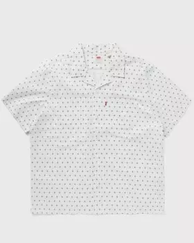 Рубашка Levis The Standard Camp Shirt, цвет riley geo cloud dancer