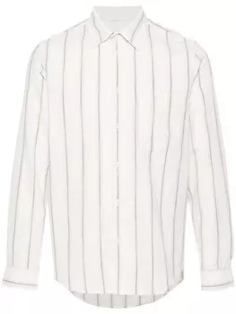 Рубашка Liam FP в полоску SAMSOE SAMSOE, нейтральный цвет