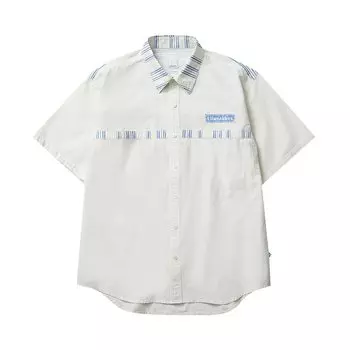 Рубашка Liberaiders Destination Unknown S/S Shirt 'White', белый