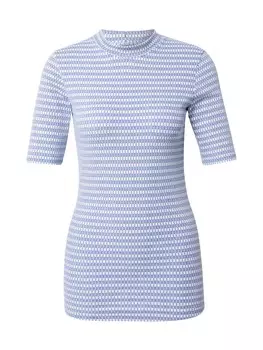 Рубашка Libertine-Libertine Attack, пастельный синий/белый