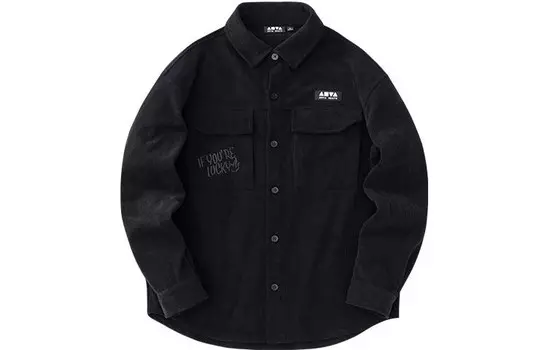 Рубашка Life Collection унисекс, черная Anta, черный