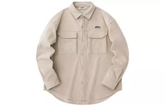 Рубашка Life Collection унисекс коричневого цвета Anta, коричневый
