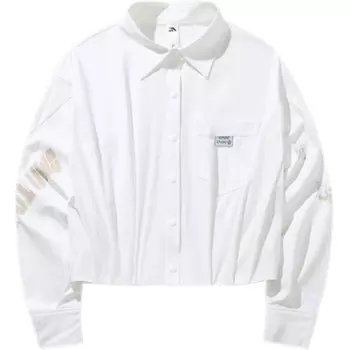 Рубашка Life Collection женская снежинка белая Anta