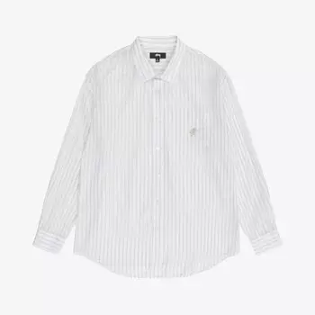Рубашка Light Weight Classic Shirt 'White' Stussy, белый