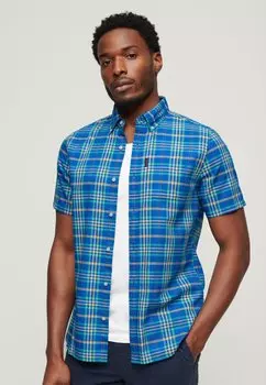 Рубашка LIGHTWEIGHT CHECK Superdry, цвет blue check