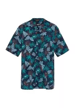 Рубашка LIGHTWEIGHT HAWAIIAN Schott, синий