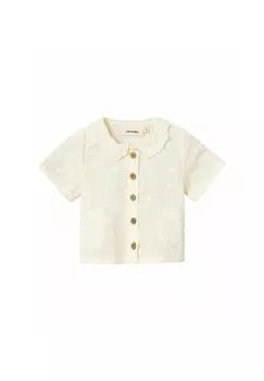 Рубашка Lil' Atelier, кремовый