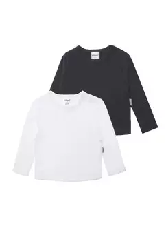 Рубашка LILIPUT, антрацит/белый