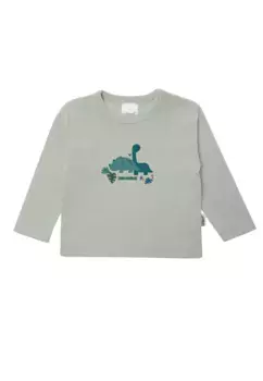 Рубашка Liliput с длинными рукавами "Дино" из мягкого хлопкового материала, мятный