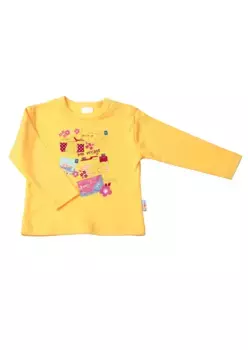 Рубашка Liliput с длинными рукавами и забавным принтом, цвет Mehrfarbig