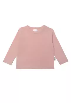 Рубашка Liliput с длинными рукавами из мягкого хлопкового материала, розовый