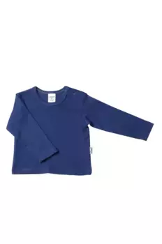 Рубашка Liliput с длинными рукавами из натурального хлопка, синий