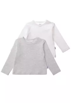 Рубашка LILIPUT, серый/белый