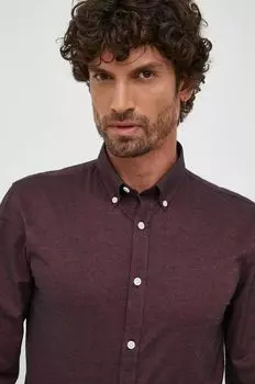 Рубашка Линдберга Lindbergh, бордовый
