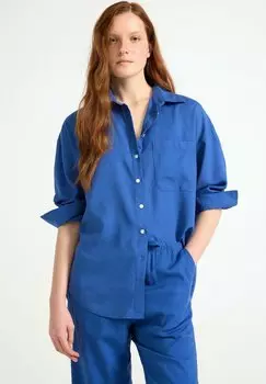 Рубашка Lindex, синий