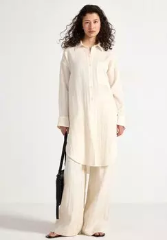 Рубашка Lindex, слоновая кость