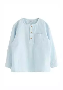 Рубашка Lindex, светло-голубая