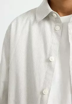 Рубашка Lindex, светло-серый