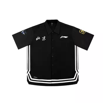Рубашка LiNing CBA Collection унисекс, черная