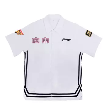Рубашка LiNing CBA Collection Unisex Standard White