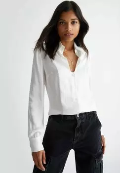 Рубашка LIU JO, белая шерсть.