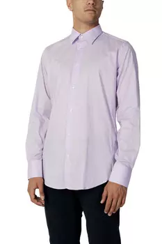 Рубашка Liu Jo хлопковая, сиреневый