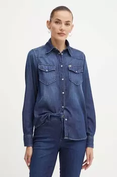 Рубашка Liu Jo, темно-синий