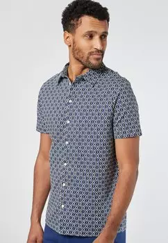 Рубашка LIVE FOR YOU - WITH PRINT 4funkyflavours, темно-синий