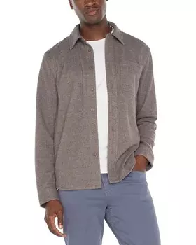 Рубашка Liverpool Los Angeles Long Sleeve Button Up Shirt, цвет Taupe Blue Multi