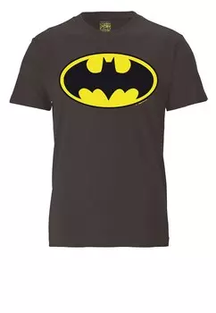 Рубашка LOGOSHIRT Batman - Logo, серый