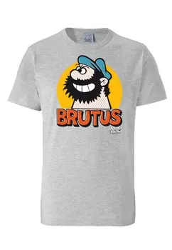 Рубашка LOGOSHIRT Brutus, пятнистый серый