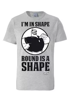 Рубашка LOGOSHIRT Brutus, серый