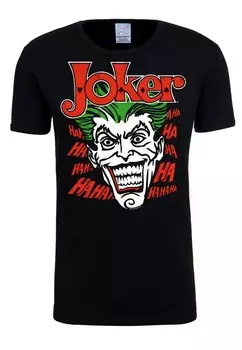 Рубашка LOGOSHIRT DC Comics, черный