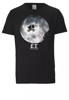 Рубашка LOGOSHIRT E.T. - Mond, черный