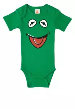 РУБАШКА- Logoshirt "Кермит - Маппет-шоу" с ретро-мотивом, зеленый