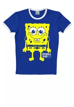 Рубашка LOGOSHIRT, королевский синий