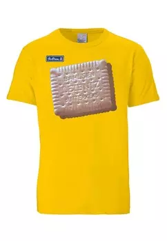 Рубашка LOGOSHIRT Leibniz Keks, желтый