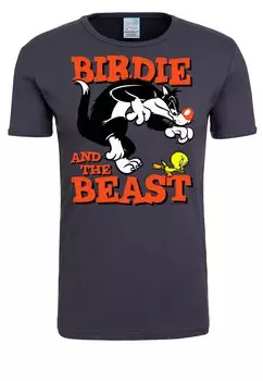 Рубашка LOGOSHIRT Looney Tunes, синий