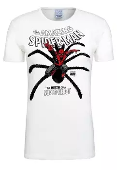 Рубашка LOGOSHIRT Marvel Comics, белый