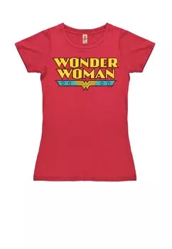 Рубашка LOGOSHIRT Wonder Woman, красный