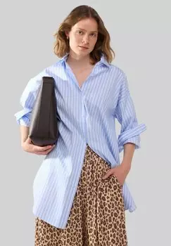 Рубашка LONG Lindex, светло-голубой