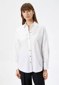 Рубашка Long Sleeve Classic Koton, цвет off white