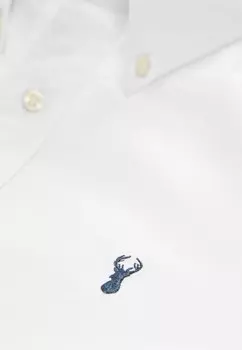 Рубашка LONG SLEEVE OXFORD-SLIM FIT Next, белый