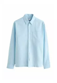 Рубашка Long Sleeve- Regular Fit Next, светло-голубая