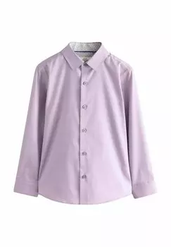 Рубашка LONG SLEEVE SMART TRIMMED STANDARD Next, сиреневый