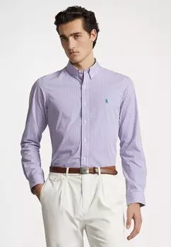 Рубашка Long Sleeve Sport Polo Ralph Lauren, цвет lavender/white