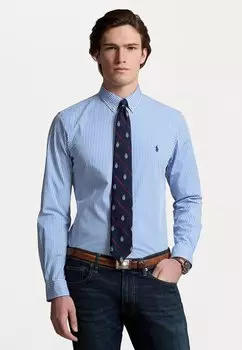 Рубашка Long Sleeve Sport Polo Ralph Lauren, цвет light blue/white