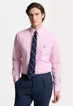 Рубашка Long Sleeve Sport Polo Ralph Lauren, цвет pink/white