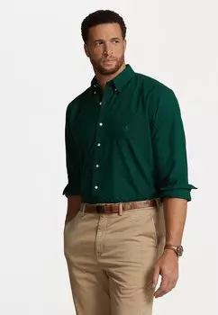 Рубашка LONG SLEEVE SPORT Polo Ralph Lauren Big & Tall, охотничий клуб зеленый