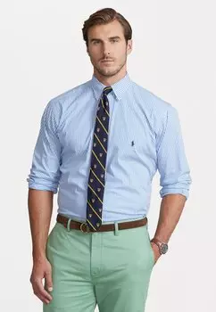 Рубашка LONG SLEEVE SPORT Polo Ralph Lauren Big & Tall, голубой/белый